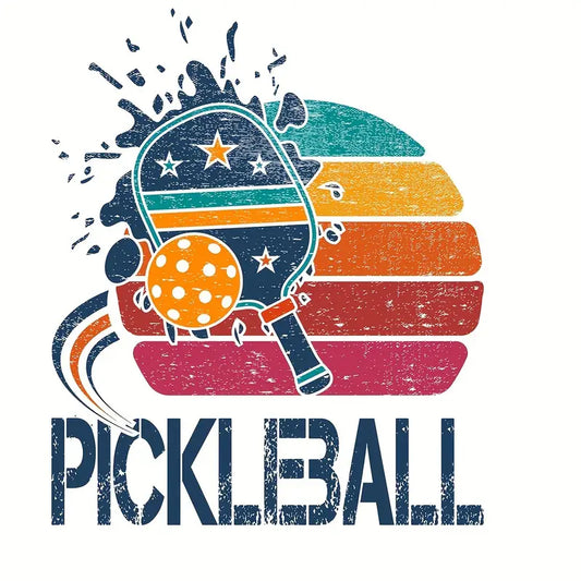 Iron on "PICKLBALL"