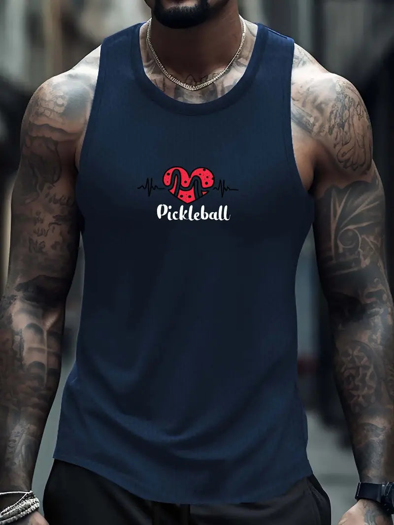 Tank Top "Pickleball Heart"