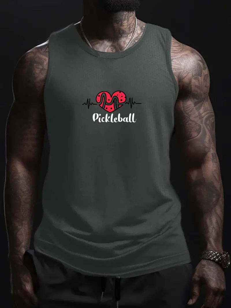 Tank Top "Pickleball Heart"