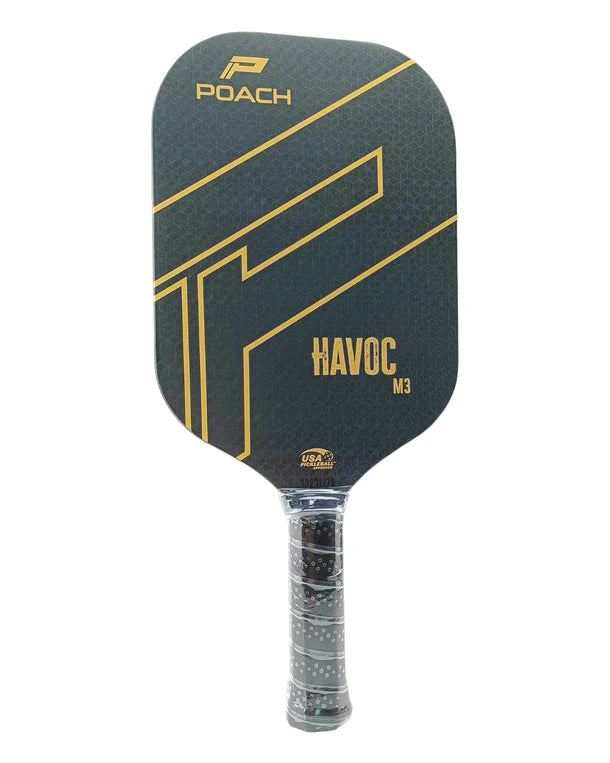 Poach Paddle Havoc M3 (Black) & FREE Premium Paddle Case