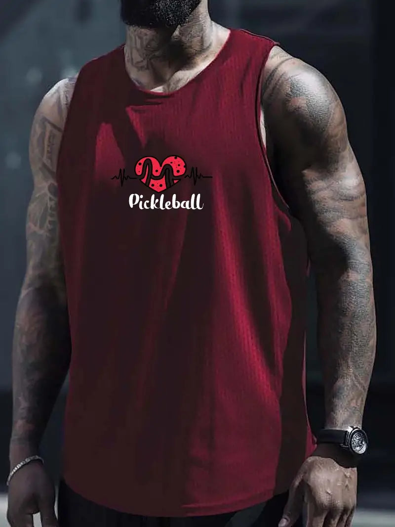 Tank Top "Pickleball Heart"