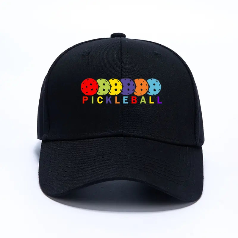 Cap - Colourful Pickleball Design