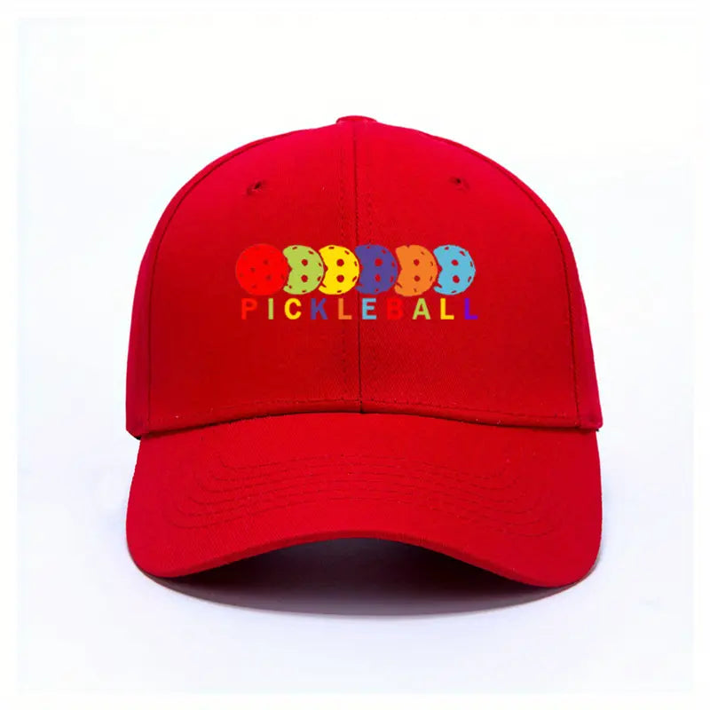 Cap - Colourful Pickleball Design