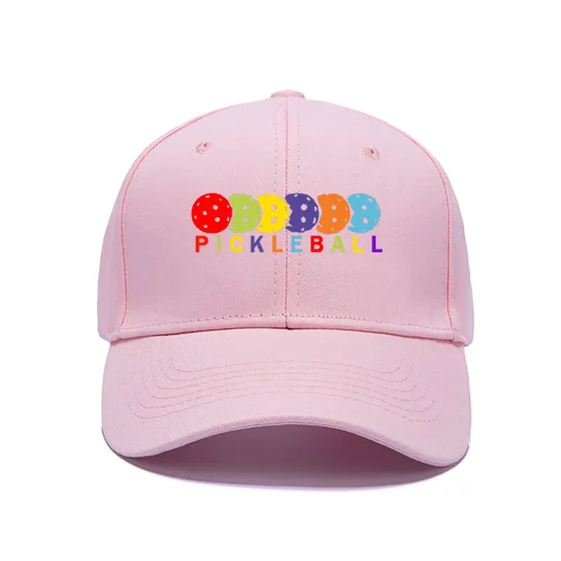 Cap - Colourful Pickleball Design