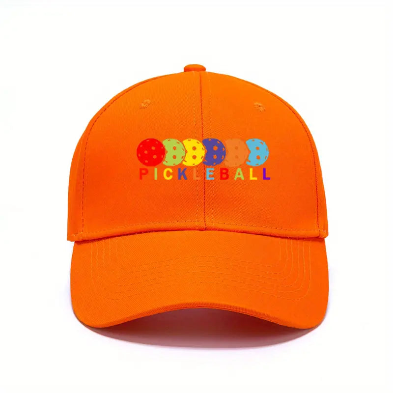 Cap - Colourful Pickleball Design