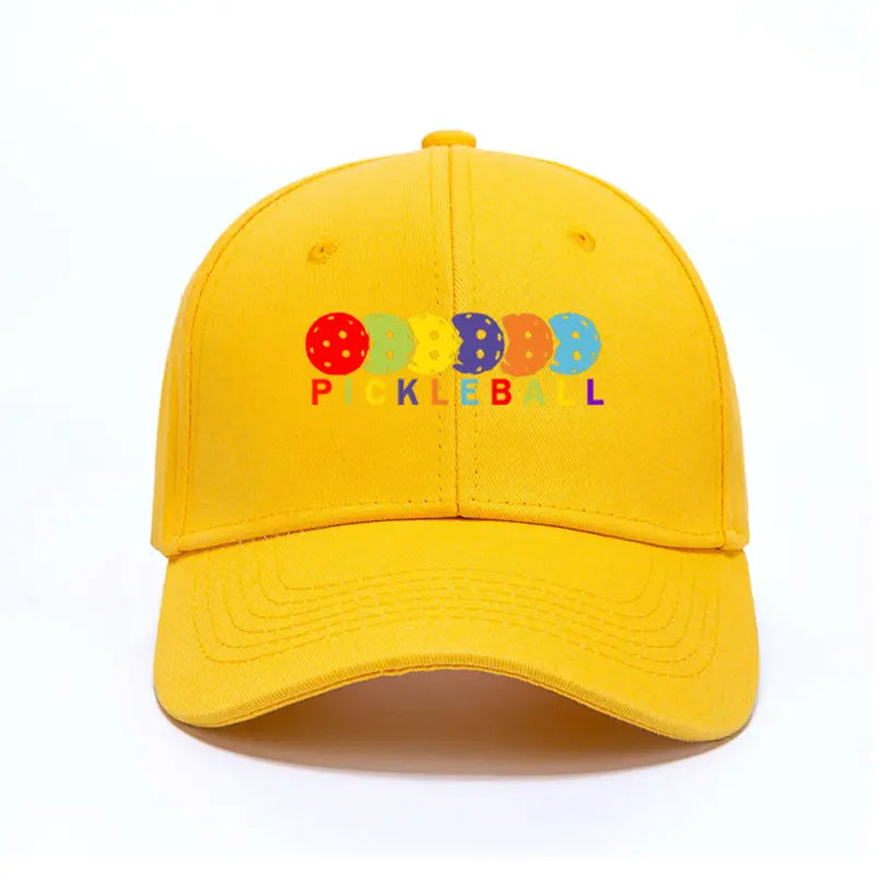 Cap - Colourful Pickleball Design