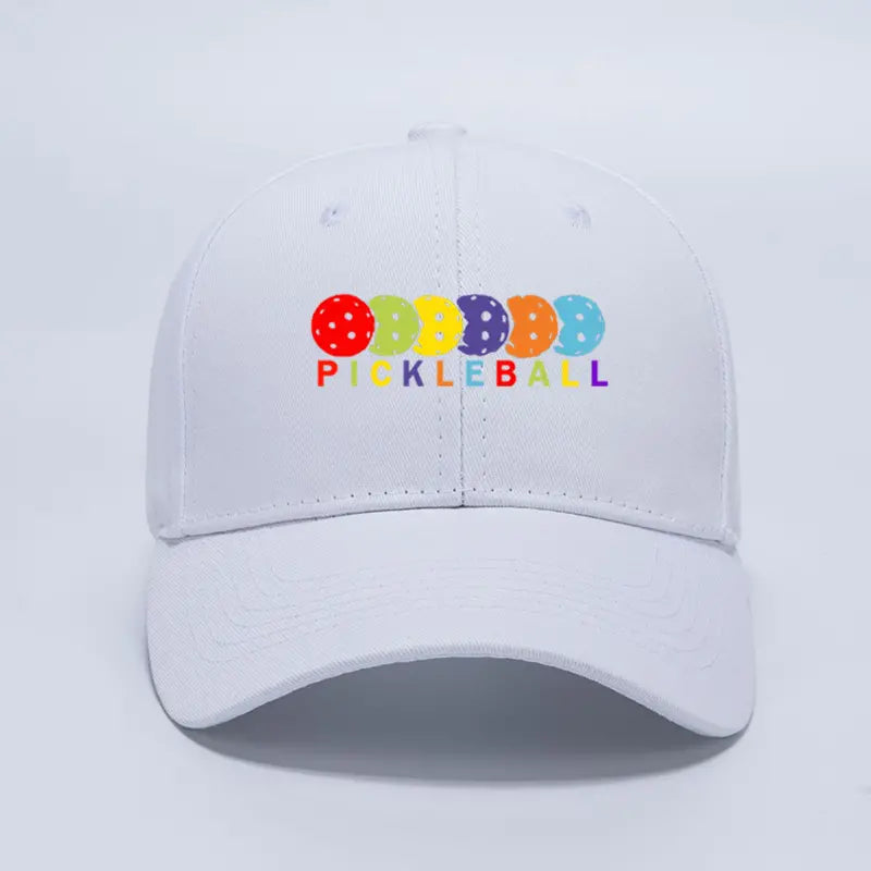 Cap - Colourful Pickleball Design