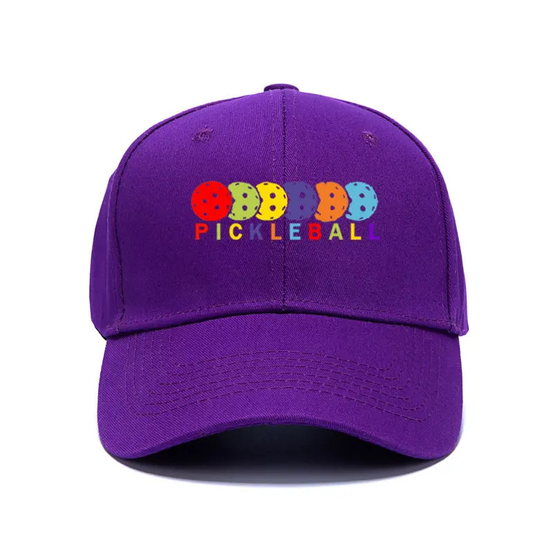 Cap - Colourful Pickleball Design