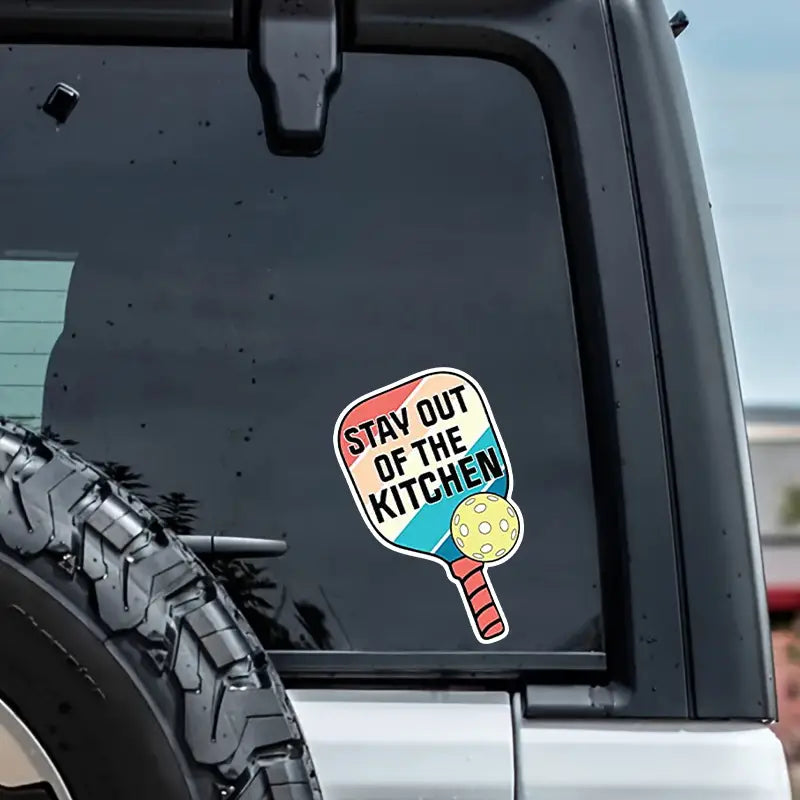 Decal "Stay Out of the Kitchen"