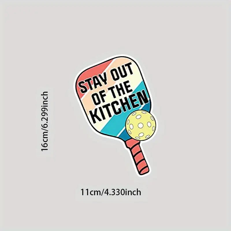 Decal "Stay Out of the Kitchen"