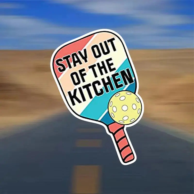 Decal "Stay Out of the Kitchen"