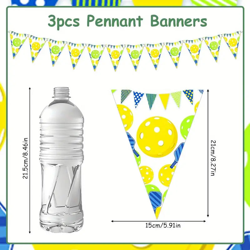 Banner - Pickleball Pattern