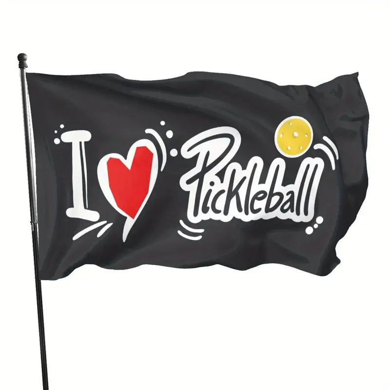 Flag "I love Pickleball"