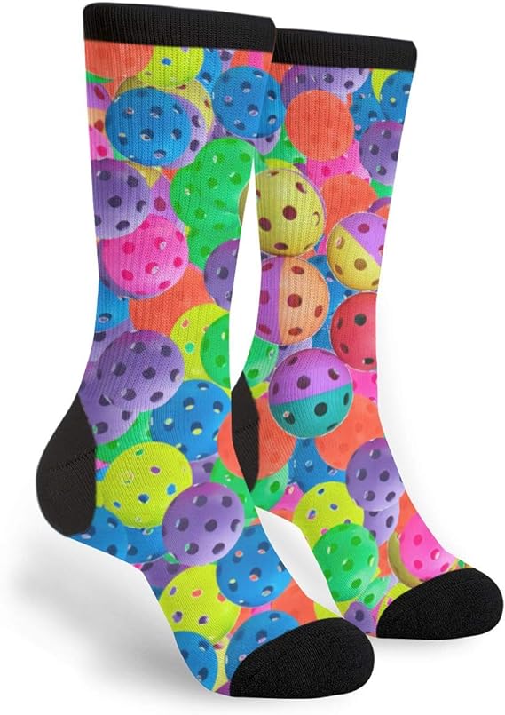 Socks " Picklesballs with black heels"