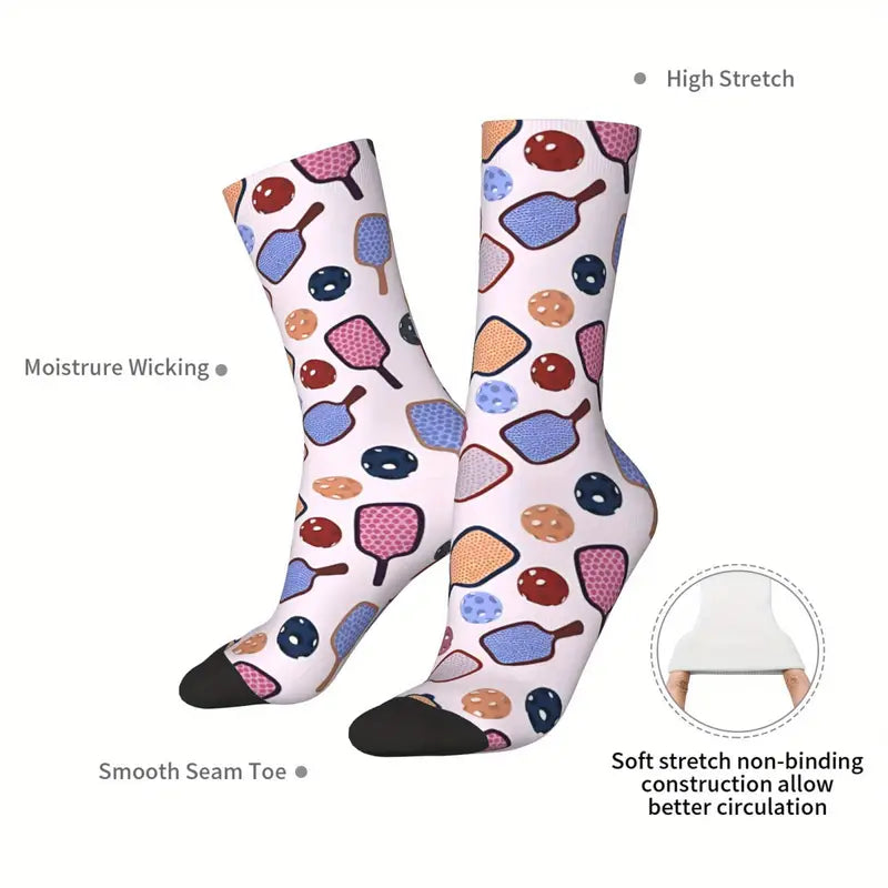 Socks - Purple Patterns